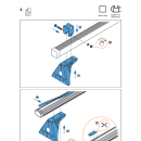 CRUZ Stützfuß-Befestigungs-SET 6 Stützfüße für Renault Master III
