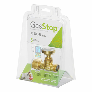 GasStop Notschlussarmatur für Propangasflaschen