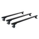 Dacht-Grundträger CRUZ ALU CARGO 3 Traversen schwarz