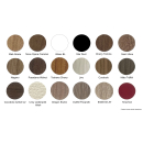 Schraublochabdeckung Ø 12,5 mm 24 Stk. Matara Teak