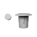 Befestigungsstopfen inkl. Kappe 20mm weiß