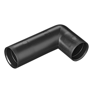 Reich Abwasser-Rohr 90° ungleich PE schwarz