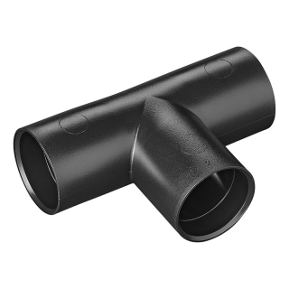 ReichAbwasser-Rohr T-Stück PE schwarz