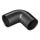 Reich Abwasser-Rohr Winkel 90° PE schwarz