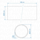 Reich Abwasser-Rohr 1 m Ø28 x 1,5 mm