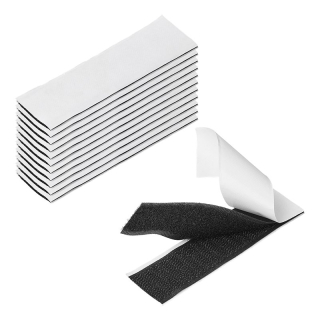 Klettverschluss selbstklebend 30 mm x 10 cm - Set von 12 Stück