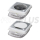 Dachhaube DeLuxe 400x400 mm transparent mit Ventilator