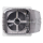 Dachhaube DeLuxe 400x400 mm transparent mit Ventilator